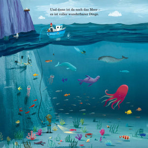 Kinderbuch "Hier sind wir - Anleitung zum Leben auf der Erde" von NordSüd Verlag - Seite 12