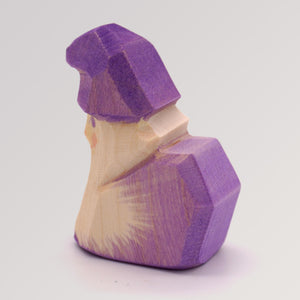 Ostheimer Holzfigur Amethyst Zwerg