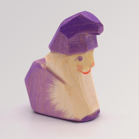 Ostheimer Holzfigur Amethyst Zwerg