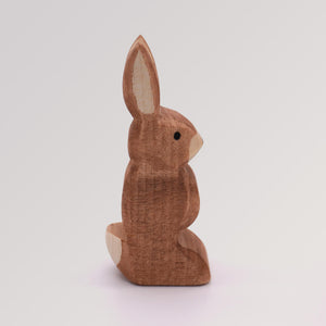 Ostheimer Holzfigur Hase Ohren oben