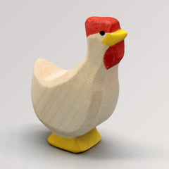 Huhn weiß hoch von Ostheimer
