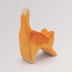 Katze klein, Kopf tief von Ostheimer - Rückseite