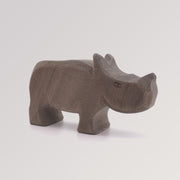 Holzfigur kleines Nashorn von Ostheimer