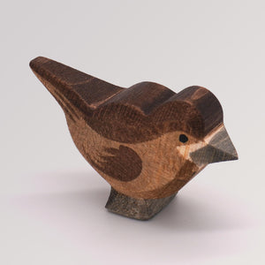 Holzfigur Spatz von Ostheimer