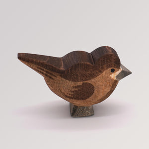 Holzfigur Spatz von Ostheimer