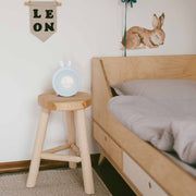 Rabbit & Friends Lichtwecker & Nachtlicht für Kinder in weiß - mit Hasenohren