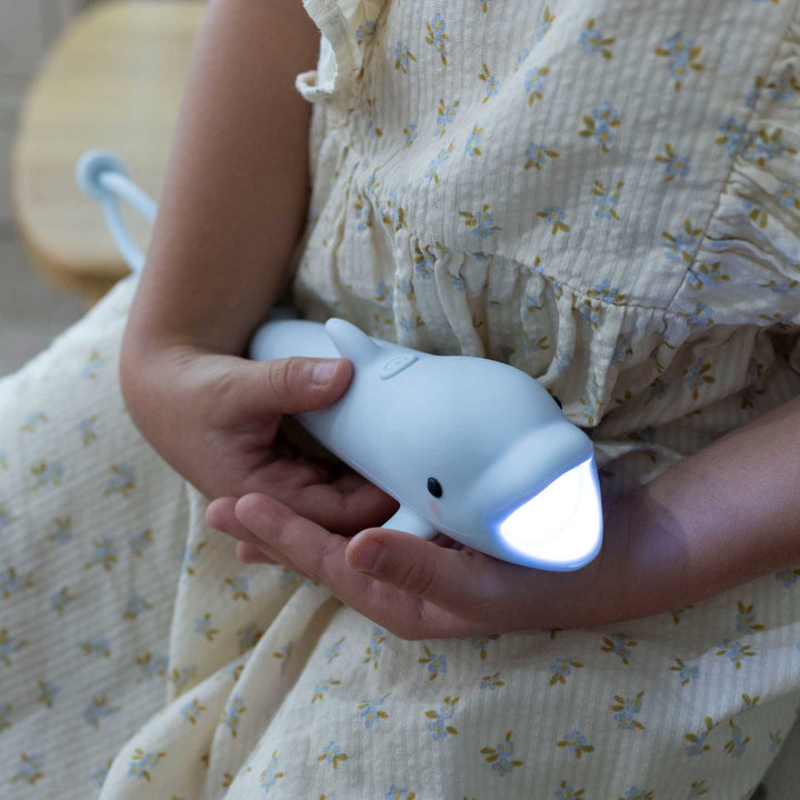 Taschenlampe im Delfin-Design für Kinder - von Rabbit & Friends