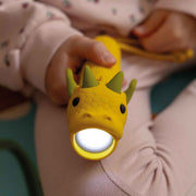 Taschenlampe Drache in gelb für Kinder von Rabbit & Friends