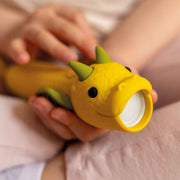 Taschenlampe Drache in gelb für Kinder von Rabbit & Friends
