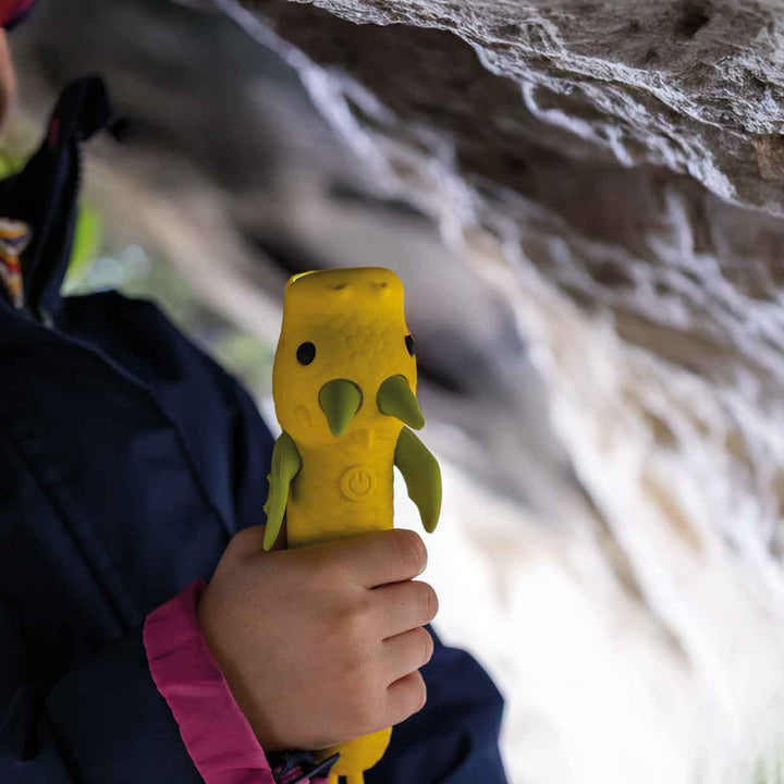 Taschenlampe Drache in gelb für Kinder von Rabbit & Friends