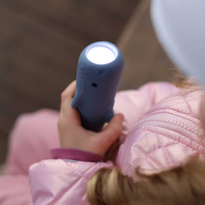 Taschenlampe im Hai-Design für Kinder - von Rabbit & Friends