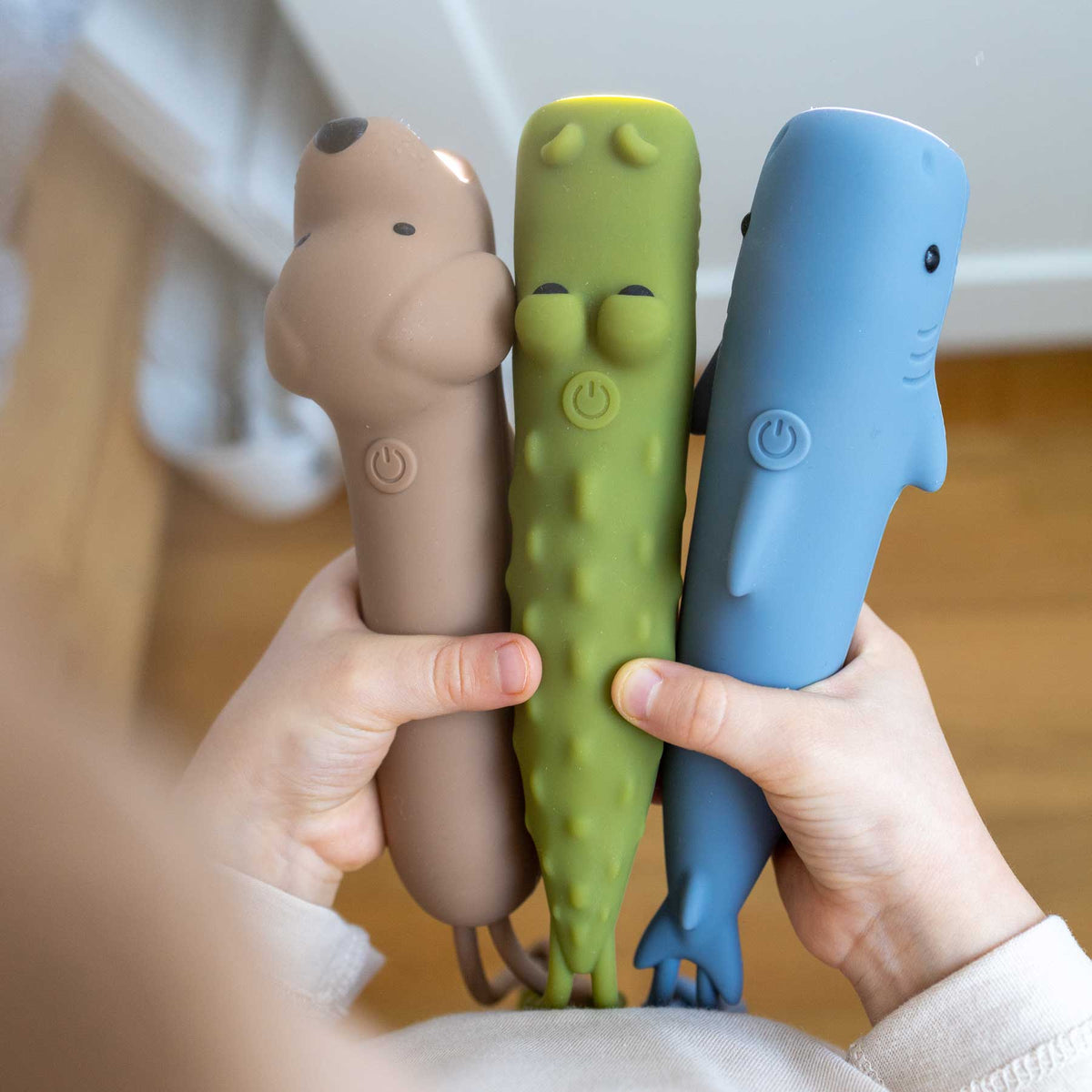 Taschenlampe im Hai-Design für Kinder - von Rabbit & Friends