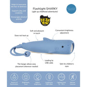 Rabbit & Friends Taschenlampe Hai Produktübersicht