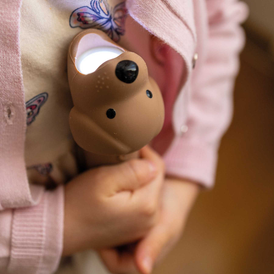 Taschenlampe im Hunde-Design für Kinder - von Rabbit & Friends