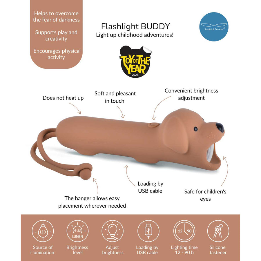 Rabbit & Friends Taschenlampe Hund Produktübersicht