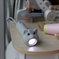 Taschenlampe im Katzen-Design für Kinder - von Rabbit & Friends