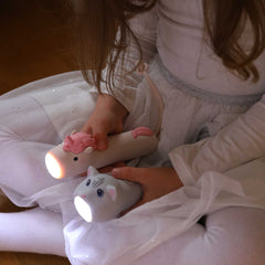 Taschenlampe im Katzen-Design für Kinder - von Rabbit & Friends