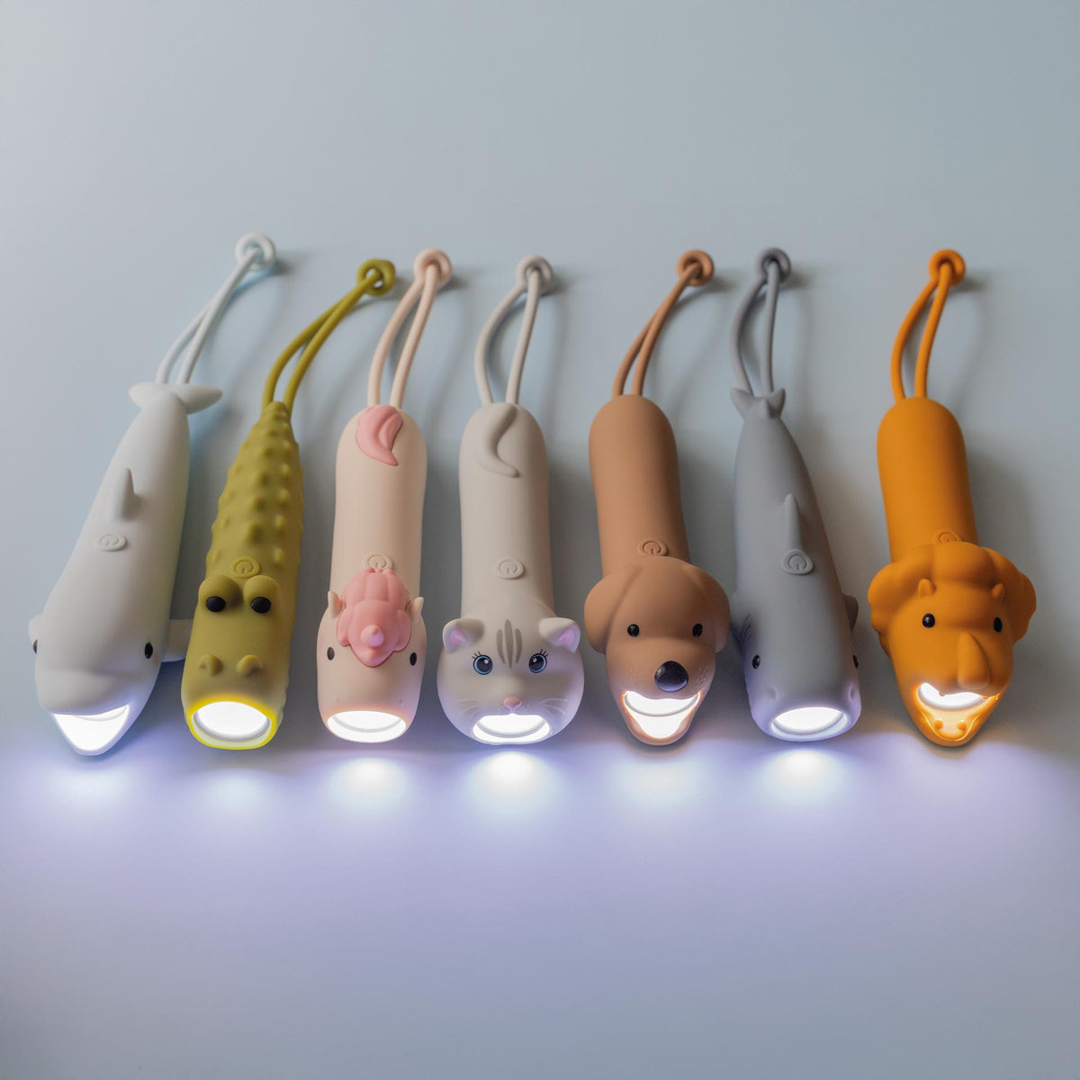 Rabbit & Friends - Taschenlampen mit Tierdesign für Kinder