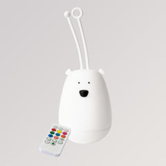 Nachtlicht Bär in weiß zum Aufhängen von Rabbit & Friends