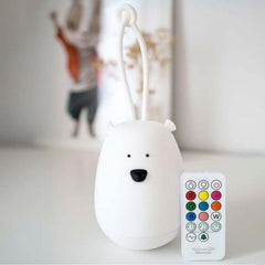 Nachtlicht Bär in weiß zum Aufhängen von Rabbit & Friends