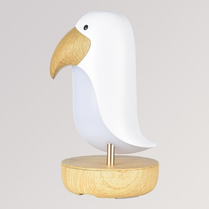 Nachtlicht Vogel mit Bluetooth-Lautsprecher in weiß von Rabbit & Friends