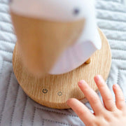 Nachtlicht Vogel mit Bluetooth-Lautsprecher in weiß von Rabbit & Friends