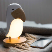 Nachtlicht Vogel mit Bluetooth-Lautsprecher in weiß von Rabbit & Friends