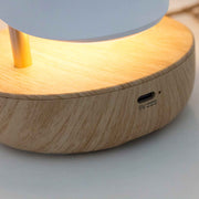 Nachtlicht Vogel mit Bluetooth-Lautsprecher in weiß von Rabbit & Friends