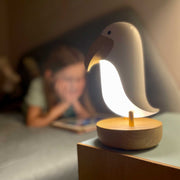 Nachtlicht Vogel mit Bluetooth-Lautsprecher in weiß von Rabbit & Friends