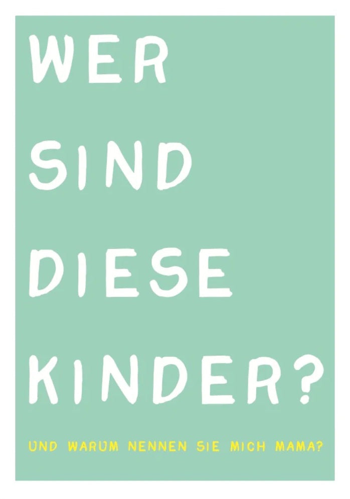 Postkarte - Diese Kinder von Rabenmütter