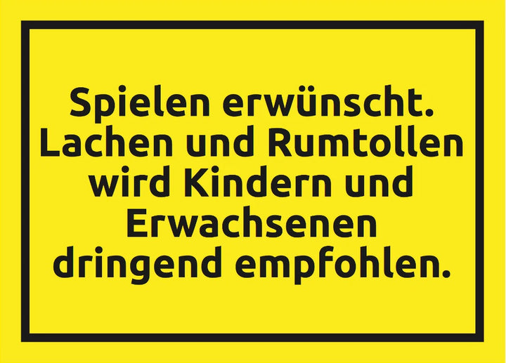 Postkarte - Spielen erwünscht von Rabenmütter