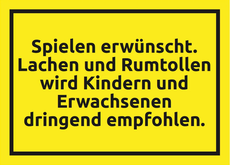 Postkarte - Spielen erwünscht von Rabenmütter