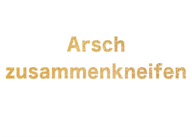 Postkarte - Zusammenkneifen von Rabenmütter