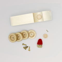 Schnitzauto für Kinder von Romanswerk - Rohlinge mit Filzwichtel