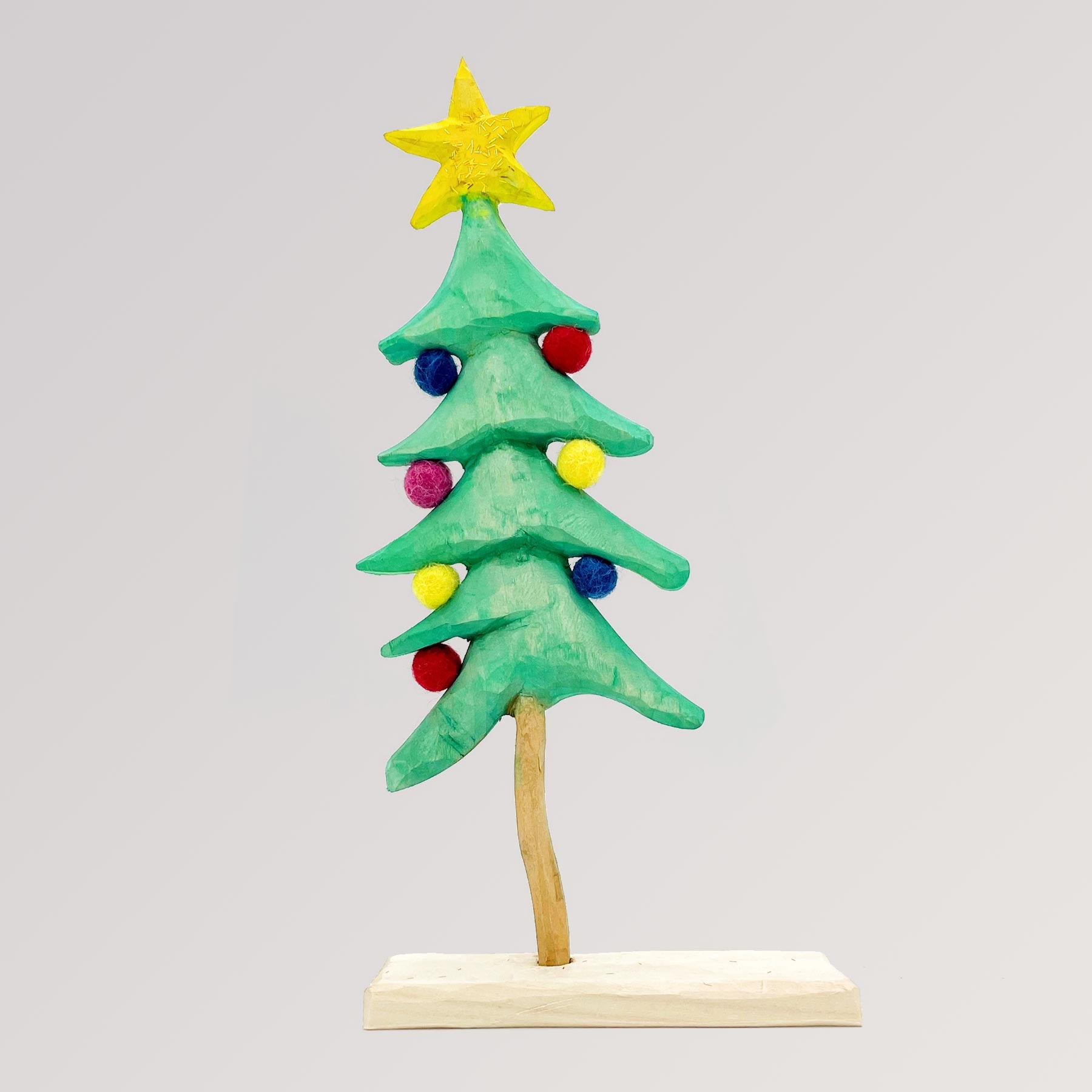 Schnitzset Weihnachtsbaum für Kinder von Romanswerk