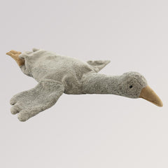 Kuscheltier & Wärmekissen Gans groß in grau von Senger Naturwelt