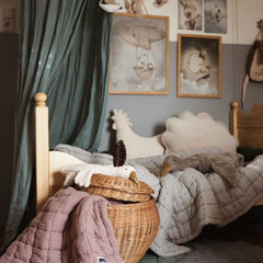 Kuscheltier & Wärmekissen Gans groß in grau von Senger Naturwelt