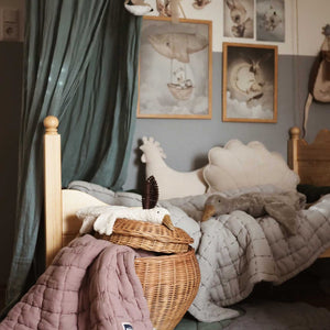 Kuscheltier & Wärmekissen Gans groß in grau von Senger Naturwelt