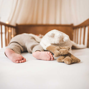 Kuscheltier & Wärmekissen Gans groß in weiß von Senger Naturwelt