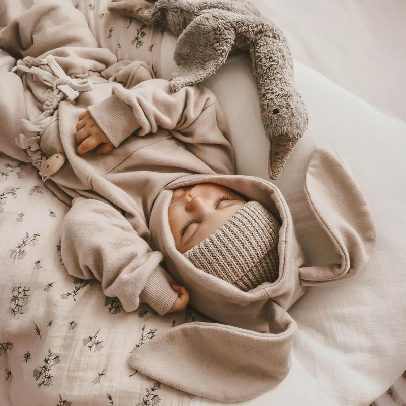 Kuscheltier & Wärmekissen Gans klein in grau von Senger Naturwelt