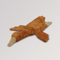 Kuscheltier & Wärmekissen Gans klein in Rost von Senger Naturwelt