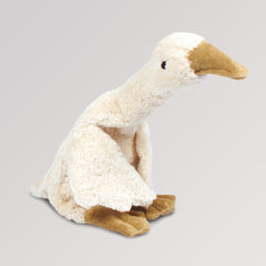 Kuscheltier & Wärmekissen Gans klein in weiß von Senger Naturwelt