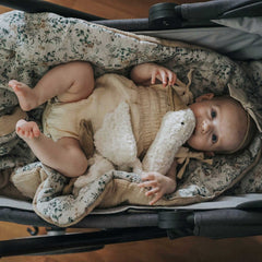 Kuscheltier & Wärmekissen Gans klein in weiß von Senger Naturwelt