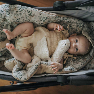 Kuscheltier & Wärmekissen Gans klein in weiß von Senger Naturwelt