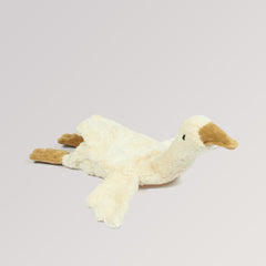 Kuscheltier & Wärmekissen Gans klein in weiß von Senger Naturwelt