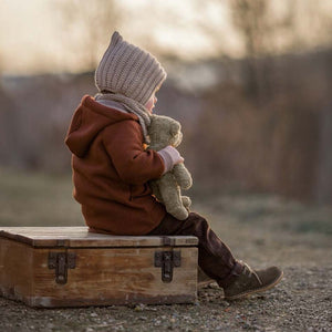 Schlenker Tierpuppe Bär, klein (30 cm) in beige von Senger Naturwelt