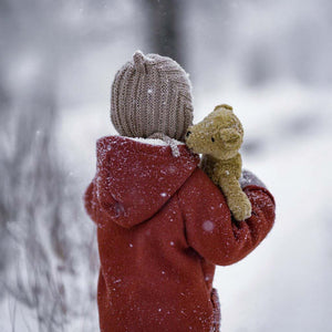 Schlenker Tierpuppe Bär, klein (30 cm) in beige von Senger Naturwelt