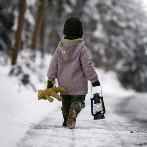 Schlenker Tierpuppe Bär, klein (30 cm) in beige von Senger Naturwelt