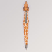 Holzkugelschreiber Giraffe von Tierkopfstift