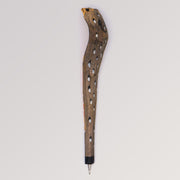 Holzkugelschreiber Schlange von Tierkopfstift
